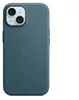 APPLE iPhone 15 Plus Custodia FineWoven con MagSafe - Blu Anteprima dell’immagine prodotto 2