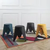 Eve Senfgelber Hocker – 6er-Set Produktbild-Vorschau 8