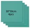 4 pièces de 3mm 30x30cm contreplaqué coloré sans vernis Voir les images du produit 1