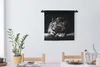 MuchoWow® Wandteppich Wandbehang Löwe - Baum - Schlaf - Produktbild-Vorschau 2