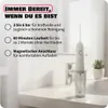 Zahnheld elektrische Munddusche Aquadent weiß, kabellose Produktbild-Vorschau 4