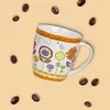 matches21 Tasses Tasses à café Motif fleurs multicolores Voir les images du produit 3