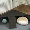 PawHut Kleintierkäfig mit Laufstall, Kleintierstall mit Produktbild-Vorschau 9