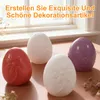 2er Set Silikonform für Osterei-Wachs- und Harzgüsse,D Produktbild-Vorschau 4