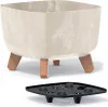 nabbi Plastový květináč na nožičkách DGQL240E 24 cm - Náhled obrázku produktu 2