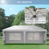 Outsunny Faltpavillon ca. 6 x 3 m Pavillon Partyzelt mit Produktbild-Vorschau 7
