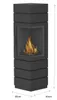 GLOW FIRE Ethanol Kamin 'Mora' | Ethanolofen in schwarz mit Produktbild-Vorschau 11