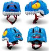 Fahrradhelm für Kinder | Blauer Dino | Crazy Safety | Produktbild-Vorschau 2