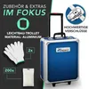 TRESKO 1400 tlg Werkzeugkoffer Blau Werkzeugkasten Produktbild-Vorschau 3