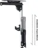 A close-up side view of a flat panel ceiling mount. Produktbild-Vorschau
