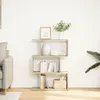 vidaXL Libreria divisoria 3 scomparti rovere Sonoma Anteprima dell’immagine prodotto 3