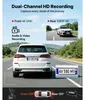 SucceBuy 4K Dashcam Auto Vorne und Hinten, 1080p Produktbild-Vorschau 2