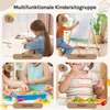 WOLTU Kindertisch mit 2 Stühlen, Stauraum Tafel, Produktbild-Vorschau 9
