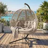 Outsunny hangstoel, tweepersoons hangstoel met kussen, Productafbeelding-voorbeeld 7