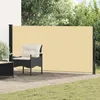 vidaXL Ausziehbares Seitenmarkise Sand 300 x 140 cm Produktbild-Vorschau 2
