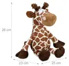 Relaxdays Türstopper Giraffe, Stoff, für Boden, Sand, Produktbild-Vorschau 11