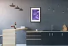 MuchoWow® MuchoWow® Gerahmtes Poster Fisch - Meer - Lila - Produktbild-Vorschau 2
