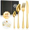 7MAGIC Besteck Set 12 Personen, 48-teiliges Besteckset, Produktbild-Vorschau 1