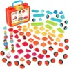 Bristle Blocks Bausteine - 85-teilig im Koffer mit Figuren Produktbild-Vorschau 1