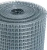 A roll of galvanized wire mesh, also known as aviary wire or garden fence, is shown in a close-up, side view. Produktbild-Vorschau