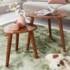 WOHNLING Satztisch WL5.574 Sheesham Massivholz Produktbild-Vorschau 1
