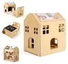 VEVOR Montessori-tafel- en stoelset, hout, 3-in-1 Productafbeelding-voorbeeld 1