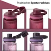 Trinkflasche 750ml Sport Flasche Wasser BPA frei Kohlensäure geeignet Vinsun Produktbild-Vorschau