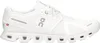 A single white athletic shoe shown from the side. Produktbild-Vorschau