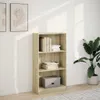 vidaXL Libreria rovere Sonoma 60x24x109 cm Materiale a base Anteprima dell’immagine prodotto 3