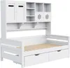 Flieks letto per ragazzi letto singolo 90x200cm con armadio Anteprima dell’immagine prodotto 6