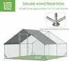 Kurník PawHut s výběhem XXL se stínicí střechou, ocelový, 3 Náhled obrázku produktu 6
