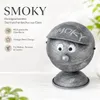sada 2 popelníků Storm Kouřový kulovitý železný šedý Výška: Náhled obrázku produktu 7