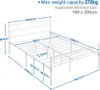 Yaheetech Bettrahmen Metallbett für 140 x 200 cm Matratze Produktbild-Vorschau 7