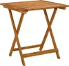 vidaXL Gartentisch Klappbar 70x70x75 cm Massivholz Akazie Produktbild-Vorschau 9