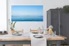 MuchoWow® Poster Meer - Horizont - Blau 150x75 cm - ohne Produktbild-Vorschau 3