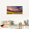 ARTland Glasbild Alpines Hochland Größe: 125x50 cm Produktbild-Vorschau 5