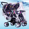 Housse de pluie pour poussettes jumelles - Couverture Voir les images du produit 5