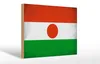 Holzschild Flagge Niger 30x20cm Flag of Niger Vintage Produktbild-Vorschau 1