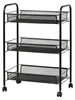 Relaxdays Rollwagen, 3 offene Ebenen, Metall, HxBxT: 62,5 x Produktbild-Vorschau 8