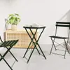 vidaXL Bistrotisch Dunkelgrün Ø 50 x 71 cm Produktbild-Vorschau 2