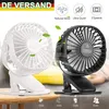 Leise Ventilator 360° Mini USB Clip Ventilator Produktbild-Vorschau 1