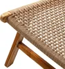 home24 Loungesessel - Papiergeflecht / Teakholz Massiv - Produktbild-Vorschau 10