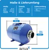 Bituxx Membrankessel 50L Stahl Blau MS-19727 Produktbild-Vorschau 8