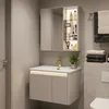 Rea Set Di Mobili Da Bagno Con Lavabo De07-60 Beige 60cm Anteprima dell’immagine prodotto 3