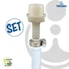 tecuro Schlauchtülle Ø 21 mm x 1 Zoll AG, mit Produktbild-Vorschau 2