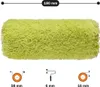 SYNTEX maliarsky valček (náhradný) 25 cm 58 mm Polax Náhľad obrázku produktu 6