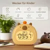 Capybara Kinderwecker mit Nachtlicht – Wiederaufladbar, 3 Produktbild-Vorschau 2