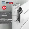 VILSTEIN Badheizkörper elektrisch, Handtuchheizkörper Produktbild-Vorschau 3