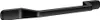 A black cabinet handle is shown against a white background. Produktbild-Vorschau