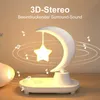 3-in-1 LED-Nachtlicht mit Bluetooth Audio und kabelloser Produktbild-Vorschau 1